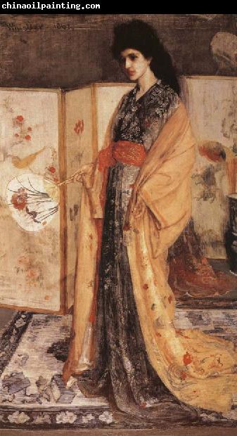 James Mcneill Whistler Whistler-s passion for all things oriental is presented here in his the princess from the Land of Porcelain