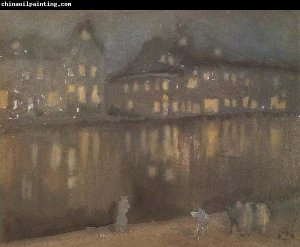 James Mcneill Whistler Grand Canal Amsterdam