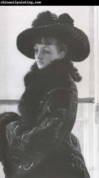 James Tissot Portrait of Mrs Kathleen Newton