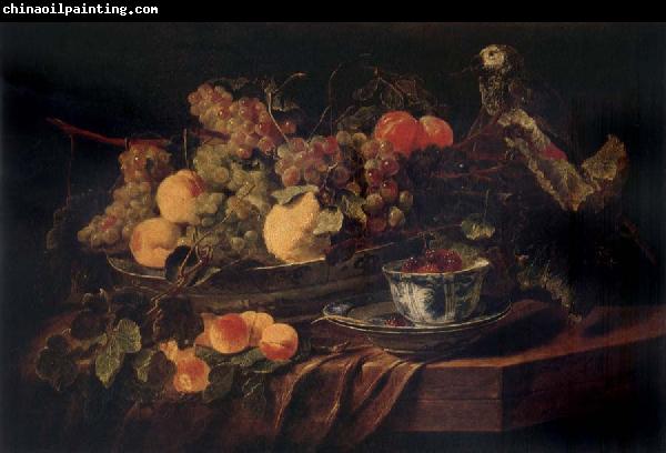 Jan  Fyt Fruit and a Parrot