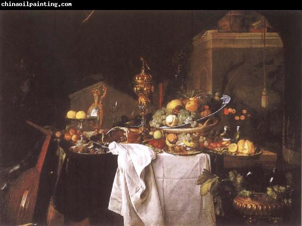 Jan Davidz de Heem Still-life with Dessert