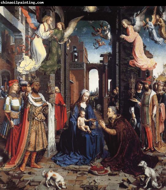 Jan Gossaert Mabuse THe Adoration of the Kings