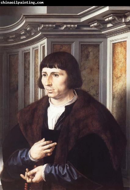 Jan Gossaert Mabuse Portrait of a Man with a Rosary