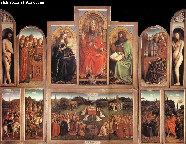 Jan Van Eyck The Ghent Altarpiece