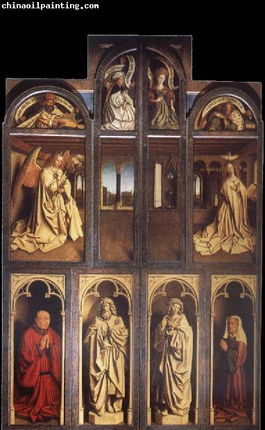 Jan Van Eyck The Ghent altar piece voltooid