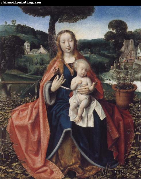 Jan provoost THe Virgin and Child in a Landscape