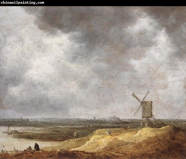 Jan van Goyen A Windmill by a River