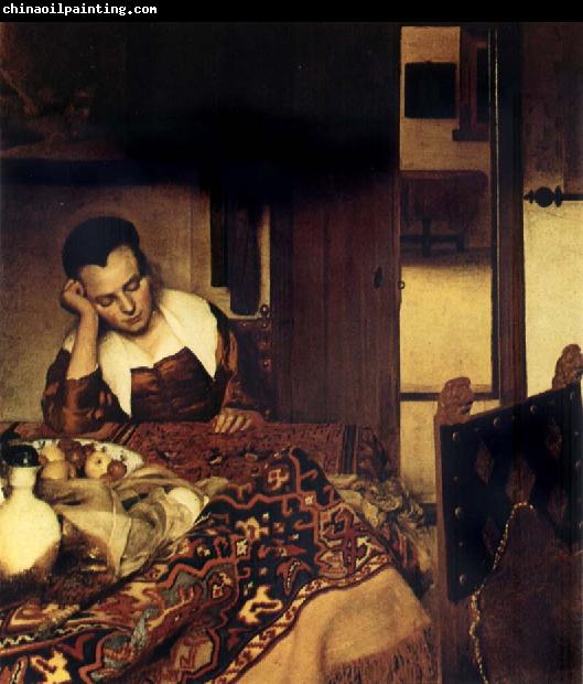 JanVermeer A Girl Asleep