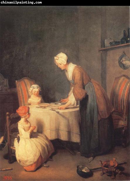 Jean Baptiste Simeon Chardin Saying Grace