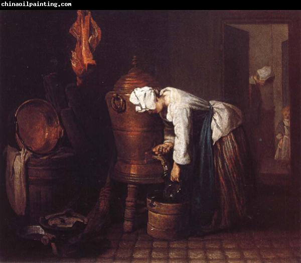 Jean Baptiste Simeon Chardin The Water Urn