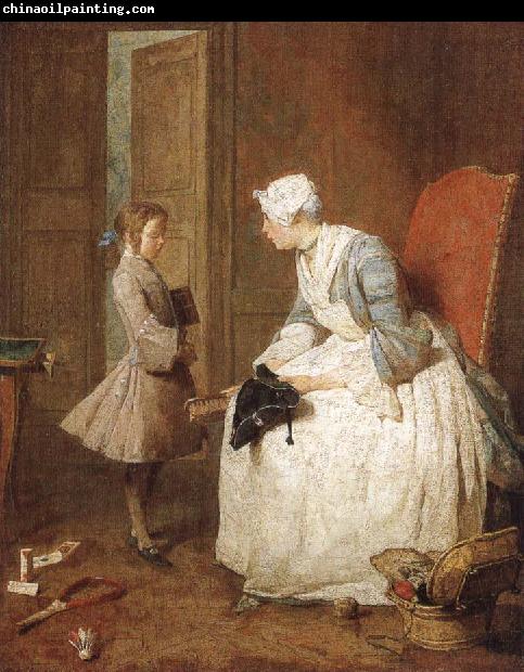 Jean Baptiste Simeon Chardin The gouvernante