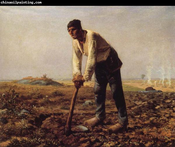 Jean Francois Millet The man with the Cut