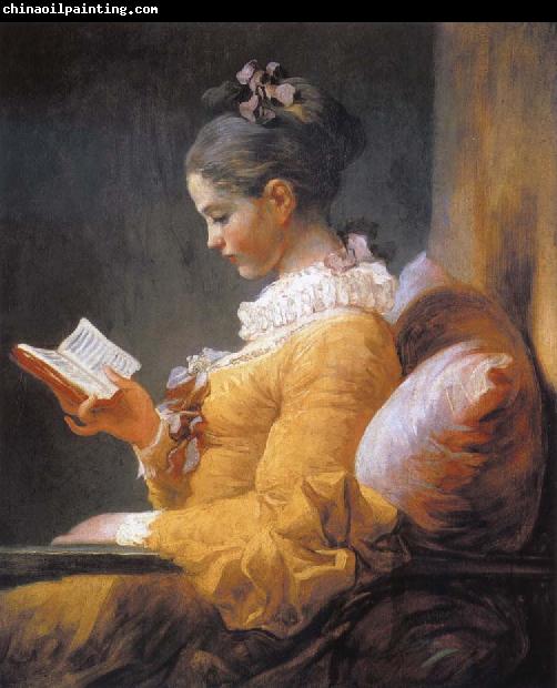 Jean Honore Fragonard A Young Girl Geading