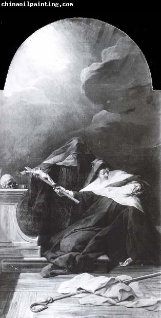 Jean Restout The death of St. Scholastica