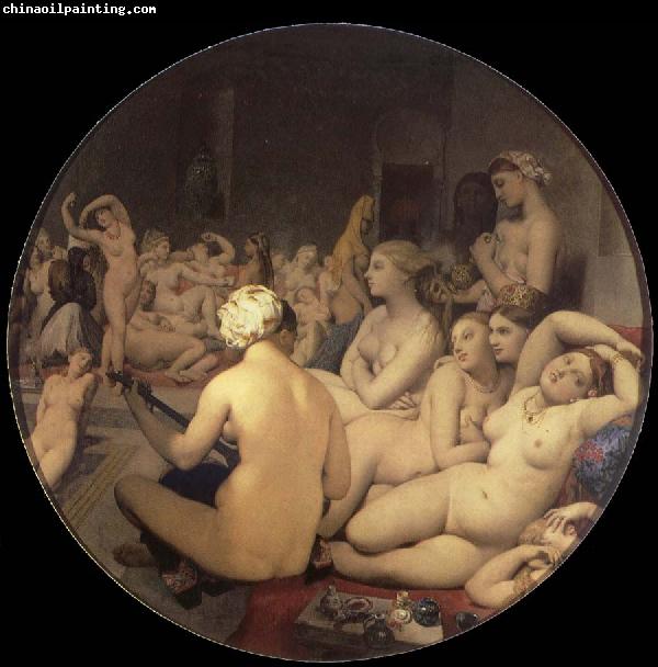 Jean-Auguste Dominique Ingres The Turkish bath