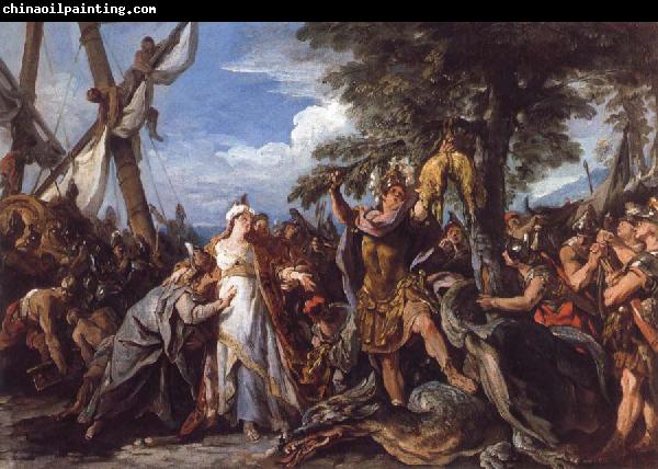 Jean-Francois De Troy The Capture of the Golden Fleece