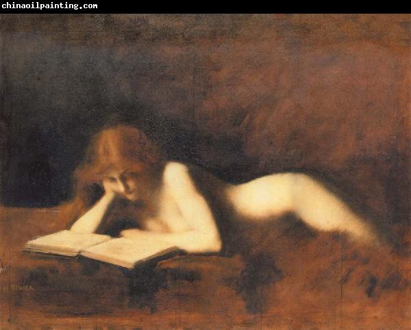 Jean-Jacques Henner Woman Reading