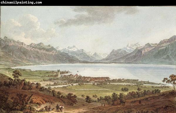 Johann Ludwig Aberli Seen Vevey