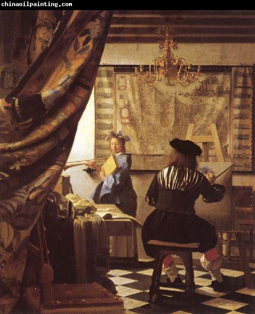 Johannes Vermeer The Schilderconst