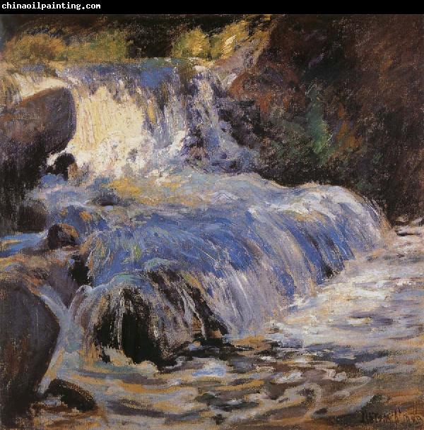 John Henry Twachtman THe Waterfall