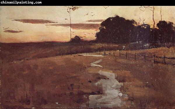 John Longstaff Twilight Landscape