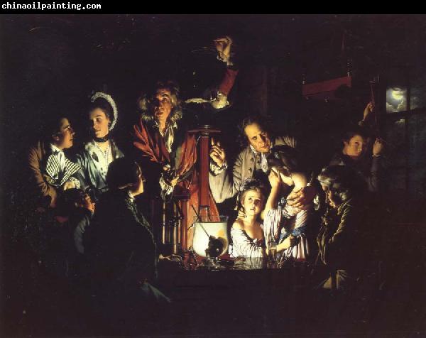 Joseph wright of derby An Experiment on a Bird in the Air Pump