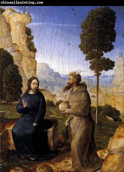 Juan de Flandes The Temptation of Christ