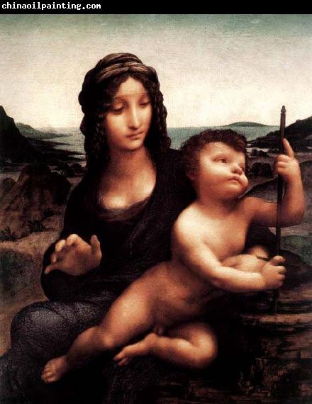 LEONARDO da Vinci Madonna with the Yarnwinder