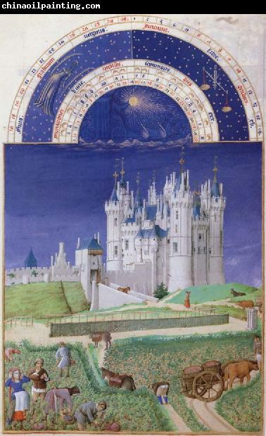 LIMBOURG brothers Les Tres Riches Heures du Duc de Berry