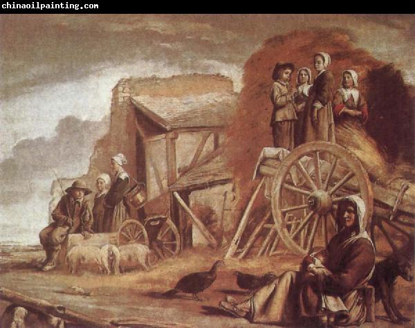 Louis Le Nain The Cart or Return from Haymaking