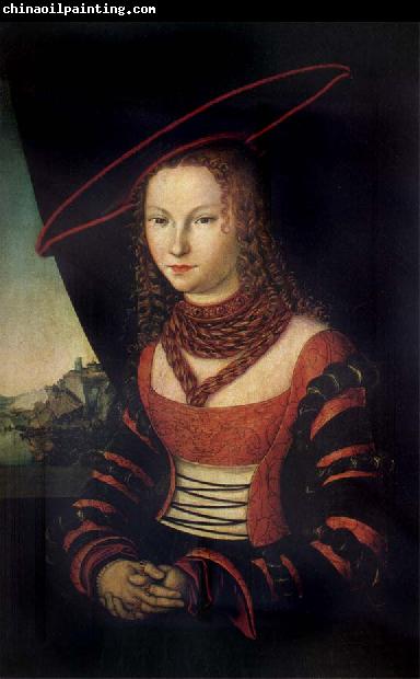 Lucas Cranach the Elder Portrait of a woman