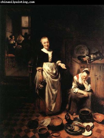 MAES, Nicolaes The Idle Servant