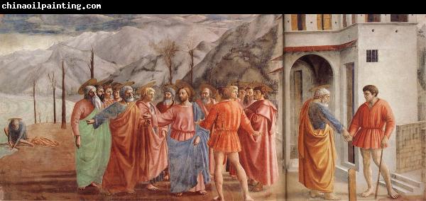 MASACCIO The Tribute Money