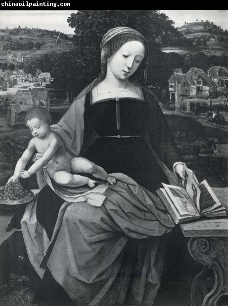 MASTER of Female Half-length The Virgin and child