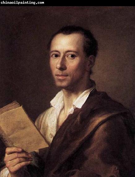 MENGS, Anton Raphael Portrait of Johann Joachim Winckelman