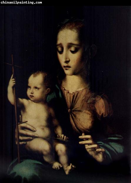 MORALES, Luis de Madonna and Child