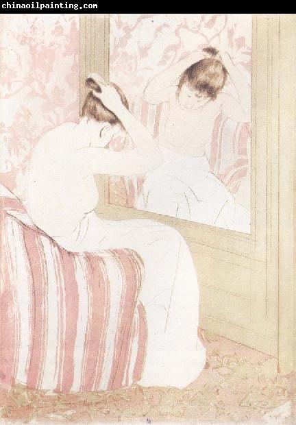 Mary Cassatt The hair style