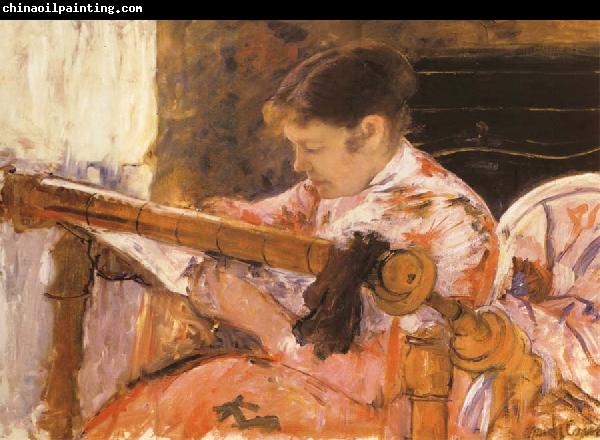 Mary Cassatt Lydia at a Tapestry Loom