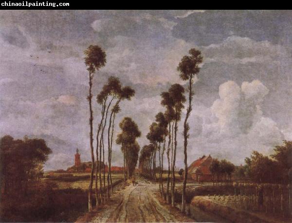 Meindert Hobbema The Avenue at Middlehamis