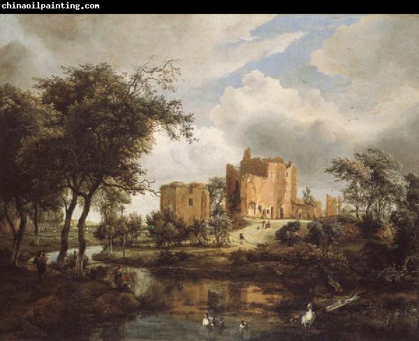 Meindert Hobbema The Ruins of Brederode Castle