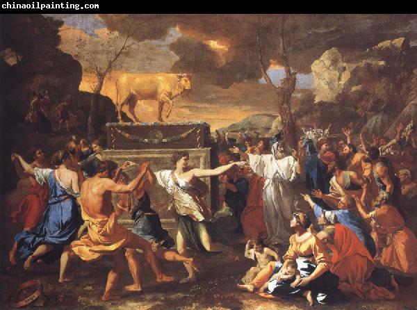 Nicolas Poussin The Adoration of the Golden Calf