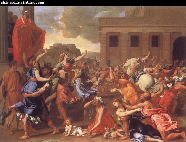 Nicolas Poussin The Abduction of the Sabine Women