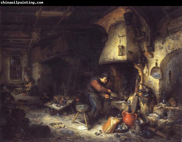 Ostade, Adriaen van An Alchemist