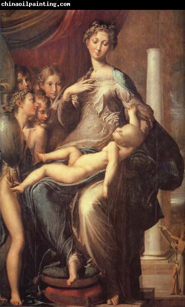 PARMIGIANINO Madonna of the Long Neck