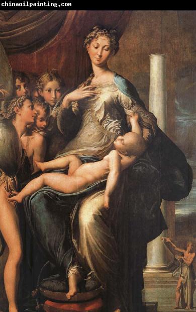 PARMIGIANINO The Madonna of the long neck