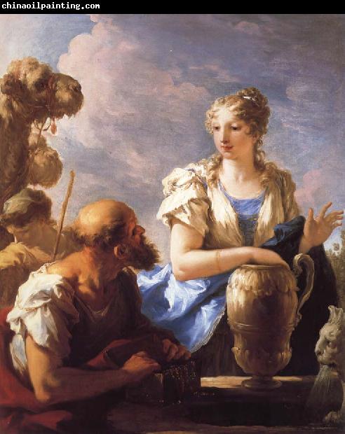 PELLEGRINI, Giovanni Antonio Rebecca at the Well