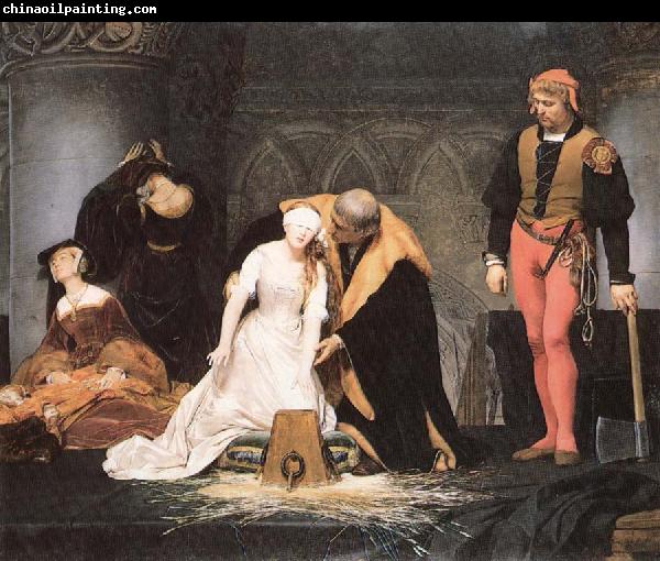 Paul Delaroche The execution of Lady Jane Grey