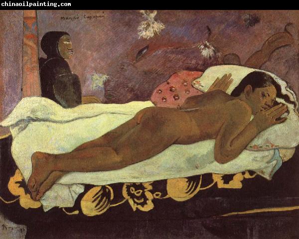 Paul Gauguin The mind watches Cloth