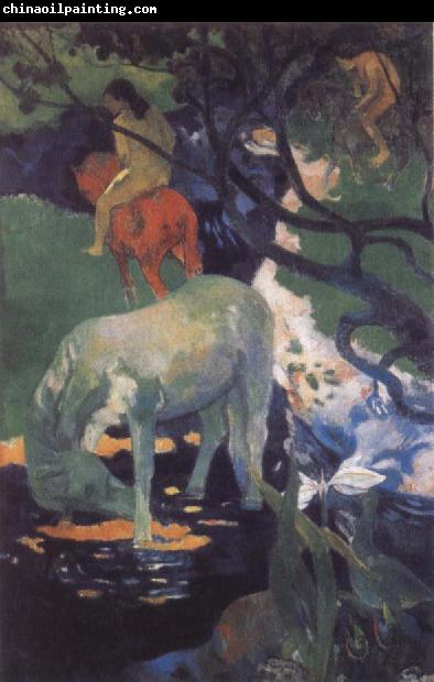 Paul Gauguin The White Horse