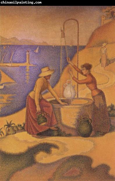 Paul Signac WOmen at the Well